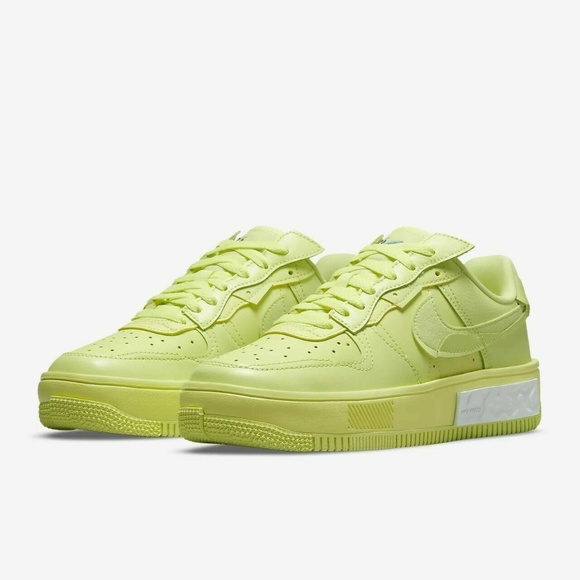 New Nike Air Force 1 Fontanka Yellow Strike Volt Women's Sizes DA7024-700 - Picture 1 of 7